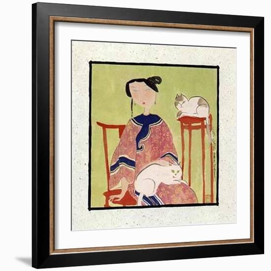 Two Cats-H^ Yongkai-Framed Art Print