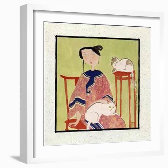 Two Cats-H^ Yongkai-Framed Art Print