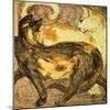 Two Cats-Franz Marc-Mounted Giclee Print