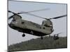 Two CH-47 Chinook Helicopters in Flight-Stocktrek Images-Mounted Photographic Print