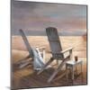 Two chairs at Sunset-TC Chiu-Mounted Art Print