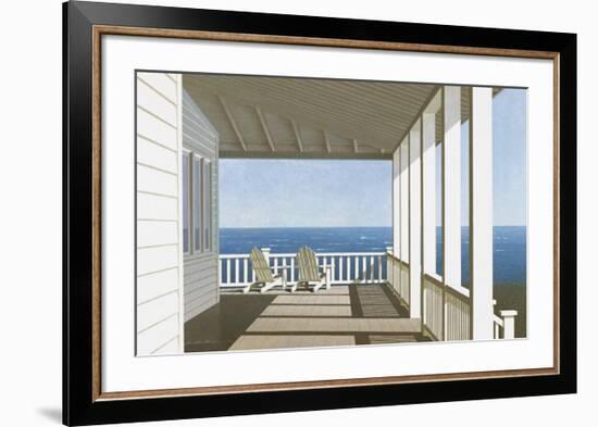 Two Chairs, Southampton-Zhen-Huan Lu-Framed Art Print