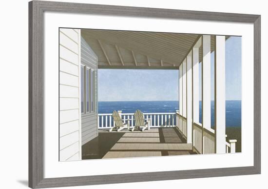 Two Chairs, Southampton-Zhen-Huan Lu-Framed Art Print