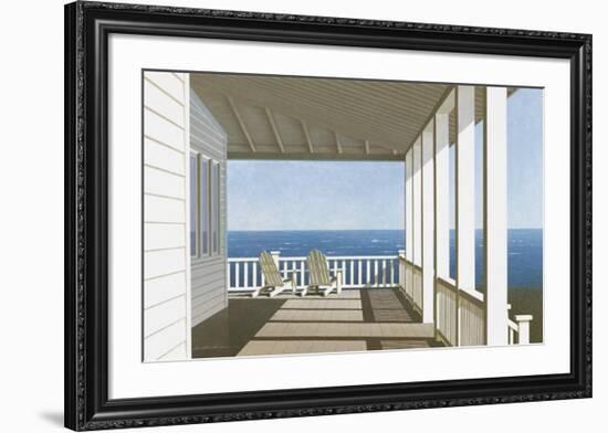 Two Chairs, Southampton-Zhen-Huan Lu-Framed Art Print