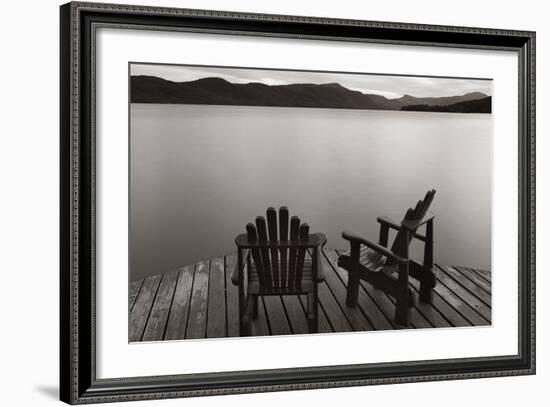 Two Chairs-James McLoughlin-Framed Art Print