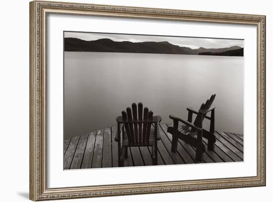 Two Chairs-James McLoughlin-Framed Art Print