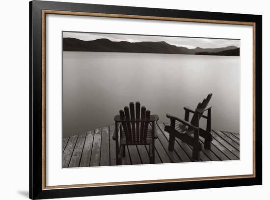 Two Chairs-James McLoughlin-Framed Art Print