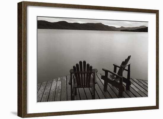 Two Chairs-James McLoughlin-Framed Art Print