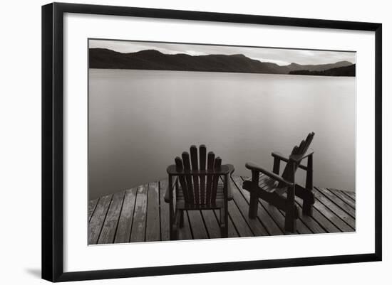 Two Chairs-James McLoughlin-Framed Art Print