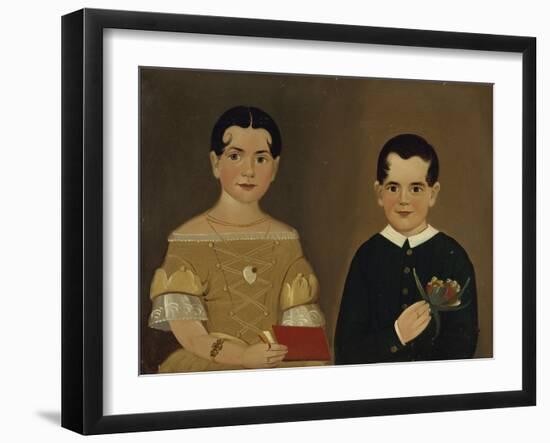 Two Children of Captain Christopher and Mrs. Ruth Andrews-William Matthew Prior-Framed Giclee Print