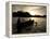 Two Children Sail in the Cocibolca Lake, Managua, Nicaragua-Esteban Felix-Framed Premier Image Canvas