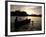 Two Children Sail in the Cocibolca Lake, Managua, Nicaragua-Esteban Felix-Framed Photographic Print