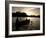 Two Children Sail in the Cocibolca Lake, Managua, Nicaragua-Esteban Felix-Framed Photographic Print