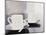 Two coffee cups on a table-null-Mounted Photographic Print