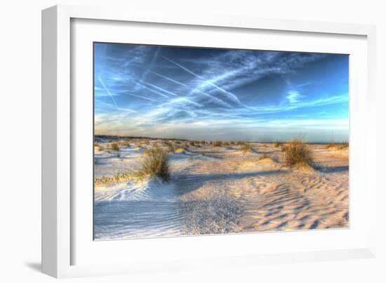 Two Color Florida Sand-Robert Goldwitz-Framed Photographic Print