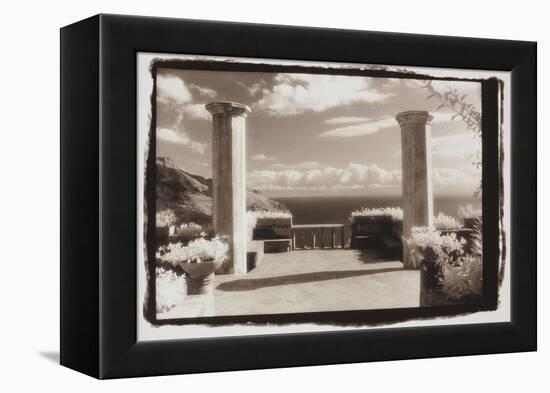 Two columns and the sea-Theo Westenberger-Framed Premier Image Canvas