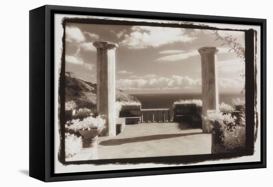 Two columns and the sea-Theo Westenberger-Framed Premier Image Canvas