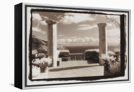 Two columns and the sea-Theo Westenberger-Framed Premier Image Canvas