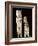 Two Coptic bone dolls of schematic flat peg form with incised circle decoration-Werner Forman-Framed Giclee Print