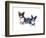 Two Corgis, 2015-John Keeling-Framed Giclee Print