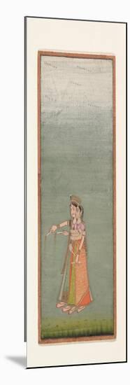 Two Court Ladies with Fireworks, c.1725-Indian School-Mounted Giclee Print
