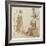 Two Courtesans-Kubo Shunman-Framed Giclee Print