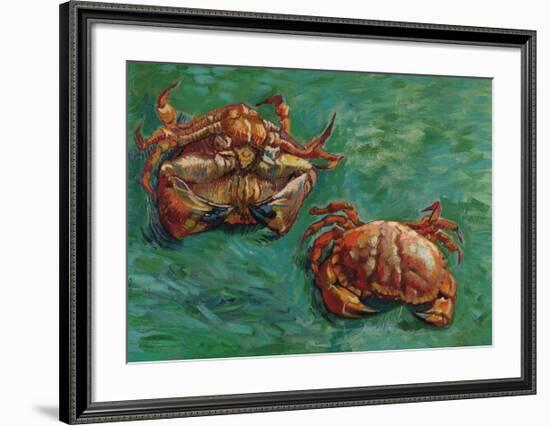 Two Crabs, 1889-Vincent Van Gogh-Framed Premium Giclee Print