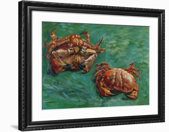 Two Crabs, 1889-Vincent Van Gogh-Framed Premium Giclee Print