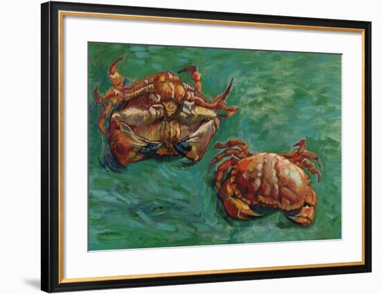 Two Crabs, 1889-Vincent Van Gogh-Framed Premium Giclee Print