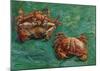 Two Crabs, 1889-Vincent Van Gogh-Mounted Premium Giclee Print