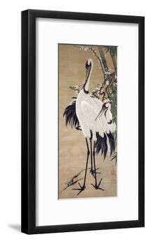 Two Cranes-Jakuchu Ito-Framed Giclee Print