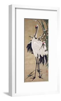 Two Cranes-Jakuchu Ito-Framed Giclee Print