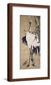 Two Cranes-Jakuchu Ito-Framed Giclee Print