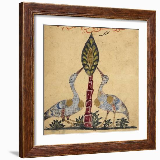 Two Cranes-Aristotle ibn Bakhtishu-Framed Giclee Print