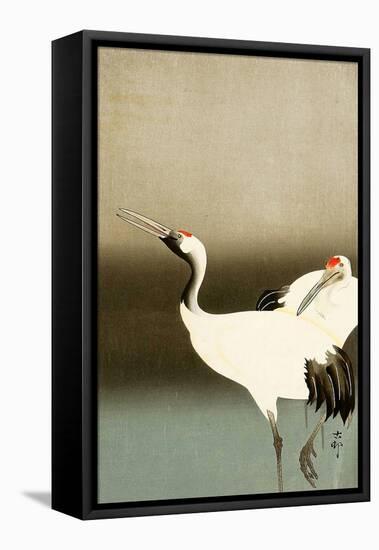 Two Cranes-Koson Ohara-Framed Premier Image Canvas