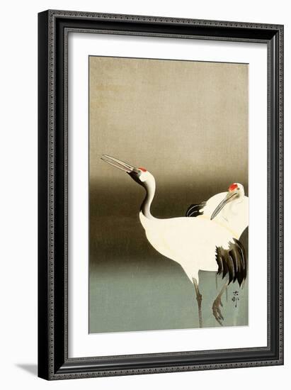 Two Cranes-Koson Ohara-Framed Giclee Print