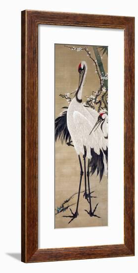 Two Cranes-Jakuchu Ito-Framed Giclee Print