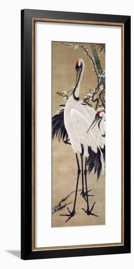 Two Cranes-Jakuchu Ito-Framed Giclee Print