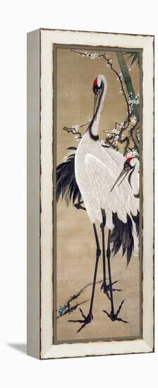 Two Cranes-Jakuchu Ito-Framed Premier Image Canvas