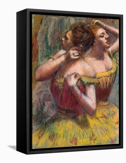 Two Dancers, 1898-1899-Edgar Degas-Framed Premier Image Canvas