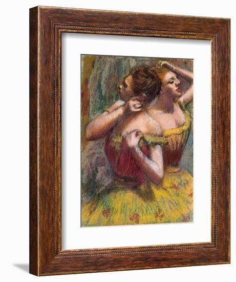 Two Dancers, 1898-1899-Edgar Degas-Framed Giclee Print