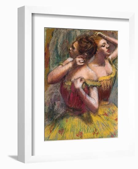 Two Dancers, 1898-1899-Edgar Degas-Framed Giclee Print