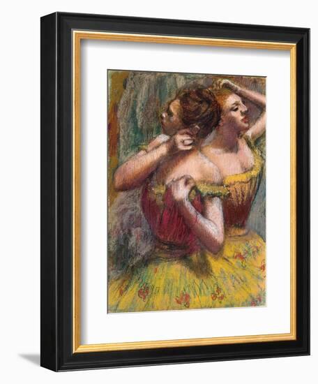 Two Dancers, 1898-1899-Edgar Degas-Framed Giclee Print