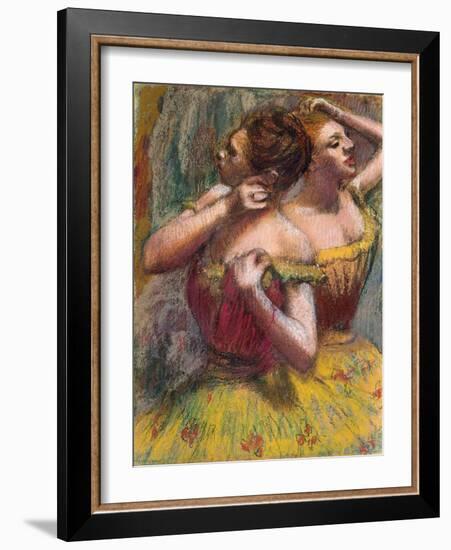 Two Dancers, 1898-1899-Edgar Degas-Framed Giclee Print