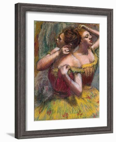 Two Dancers, 1898-1899-Edgar Degas-Framed Giclee Print