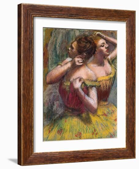 Two Dancers, 1898-1899-Edgar Degas-Framed Giclee Print