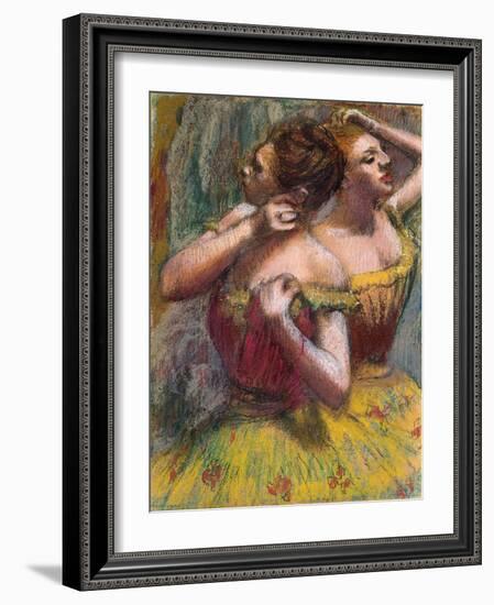 Two Dancers, 1898-1899-Edgar Degas-Framed Giclee Print