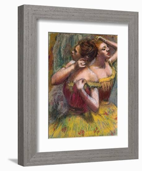 Two Dancers, 1898-1899-Edgar Degas-Framed Giclee Print