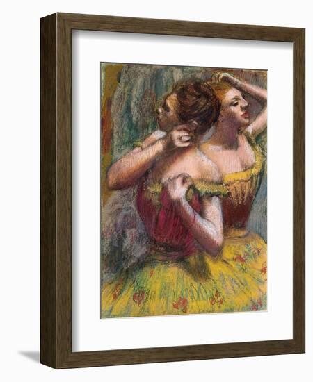 Two Dancers, 1898-1899-Edgar Degas-Framed Giclee Print