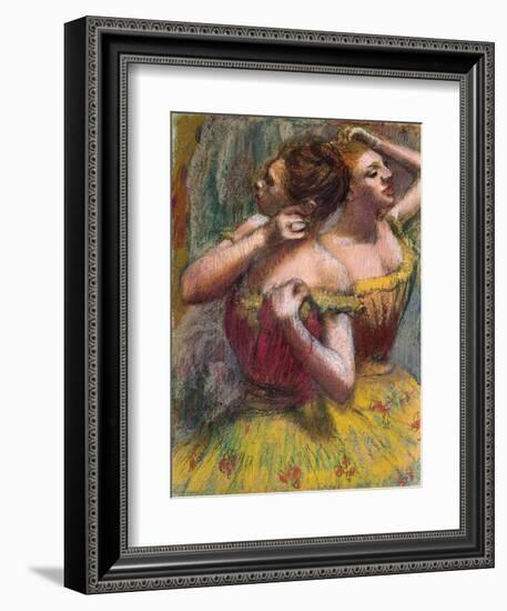 Two Dancers, 1898-1899-Edgar Degas-Framed Giclee Print